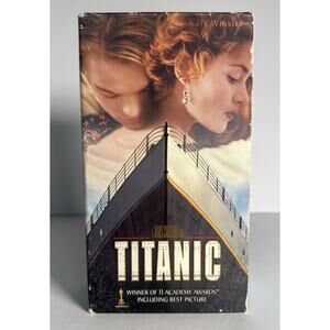 Titanic (VHS, 1998, 2-Tape Set, Pan-and-Scan) Free Shipping